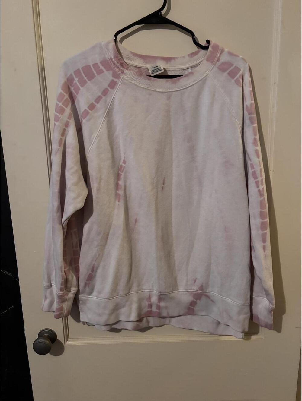 PINK Victoria's Secret Tie-Dye Sweatshirt Pullover Medium